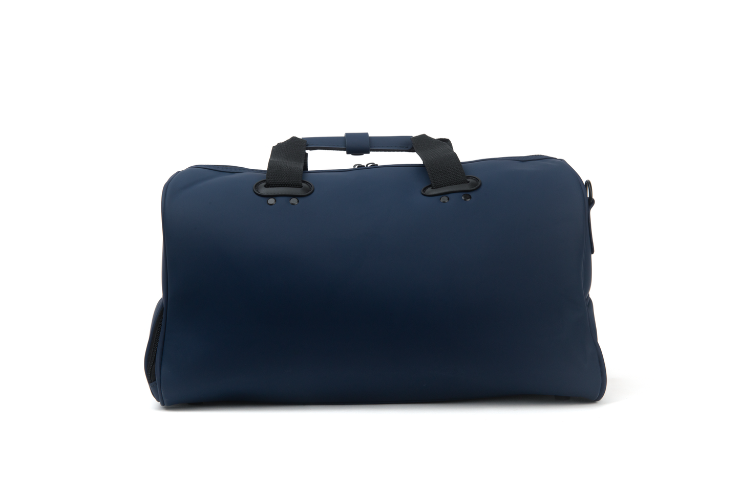 3 Strokes Leatherette Boston Bag