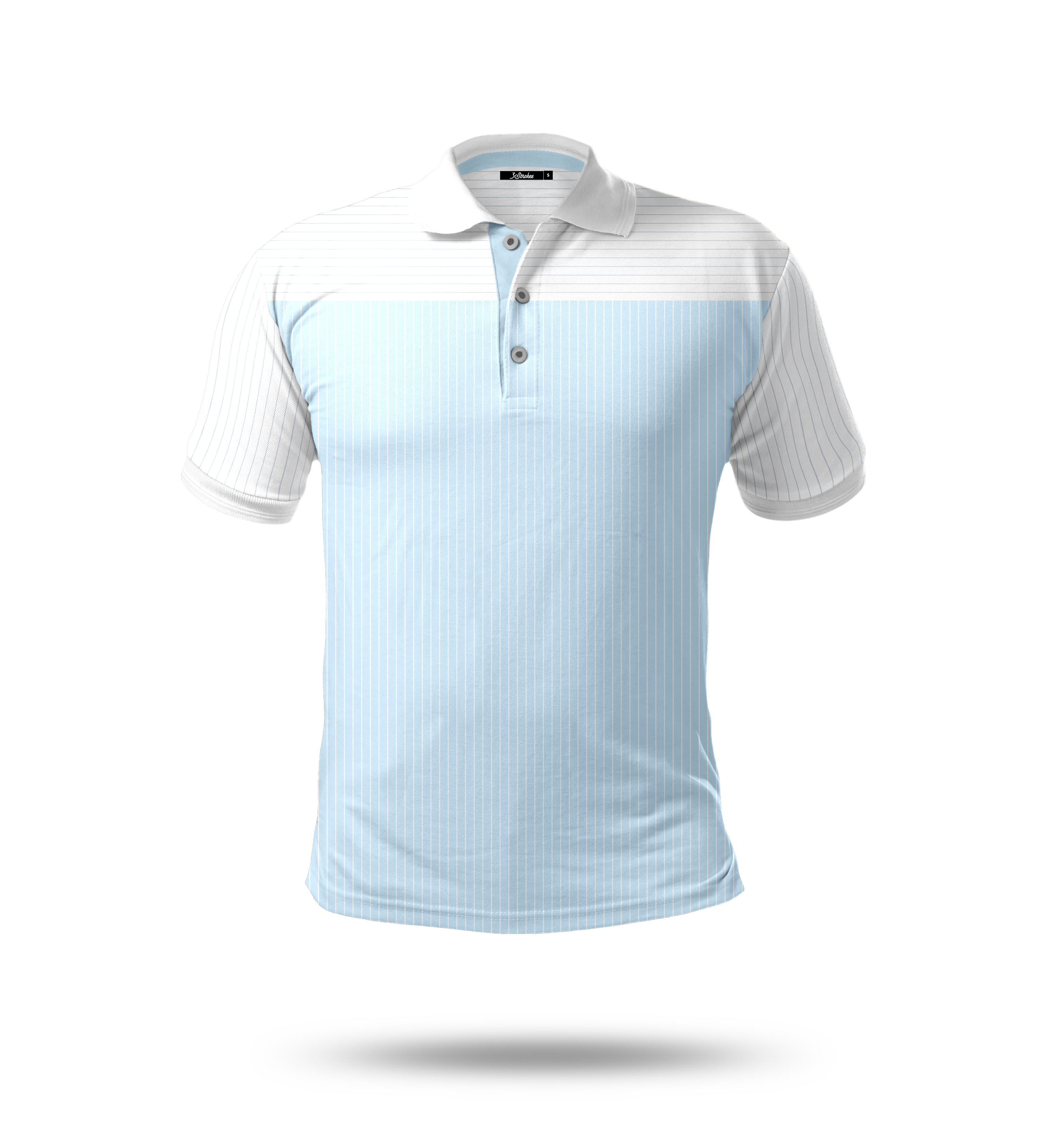 Pinstripe Polo Shirt