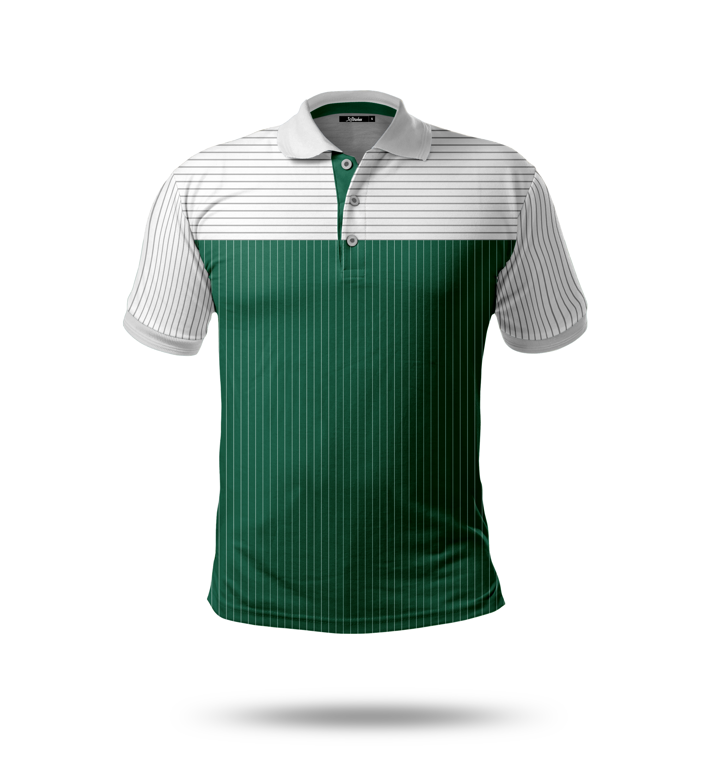 Pinstripe Polo Shirt