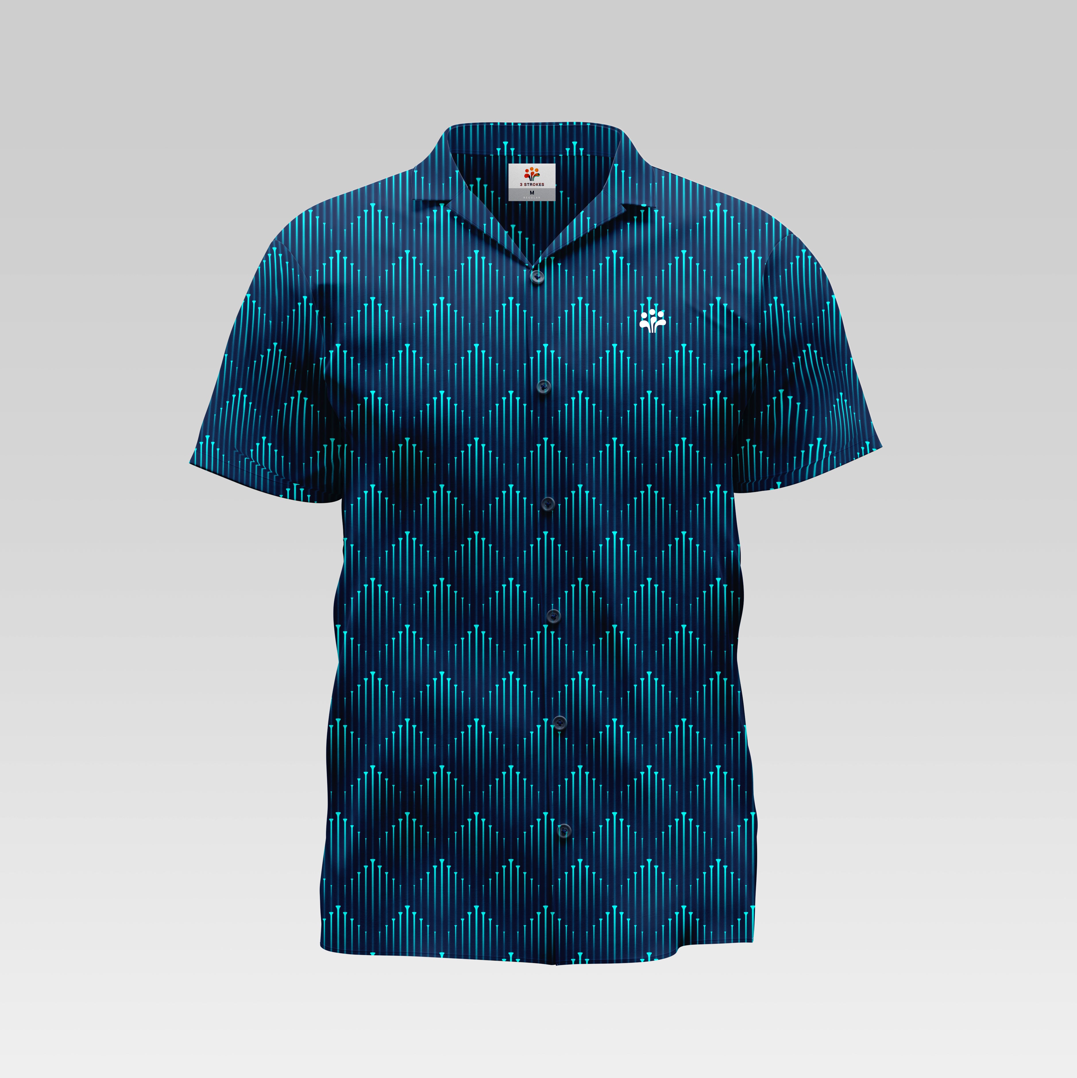 3-Strokes-Diamond-Tees-Blue-Geometric-Golf-Pattern-Shirt-Philippines