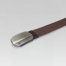 3-Strokes-Durabelt-Nylon-Webbed-Golf-Belt-Brown-High-Low-Ribs-Structure-Philippines