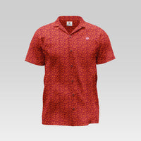 3-Strokes-Logo-Fill-Pattern-Golf-Button-Down-Red-Philippines