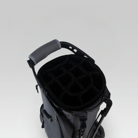 3-Strokes-Monochrome-Lightweight-Golf-Stand-Bag-Gray-Matte-Minimalist-Performance-Philippines