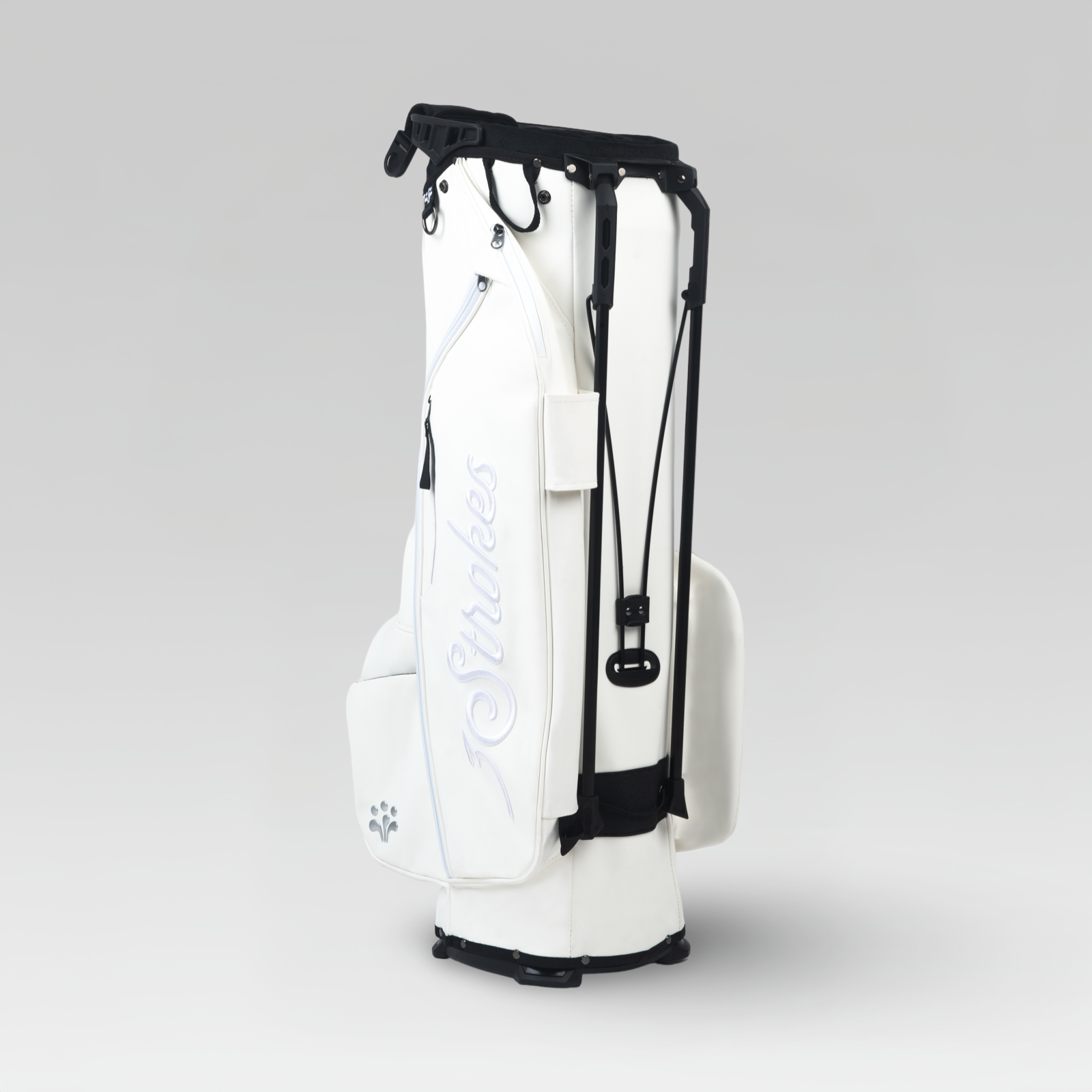 3-Strokes-Monochrome-White-Golf-Stand-Bag-Triple-White-Premium-Lightweight-Philippines