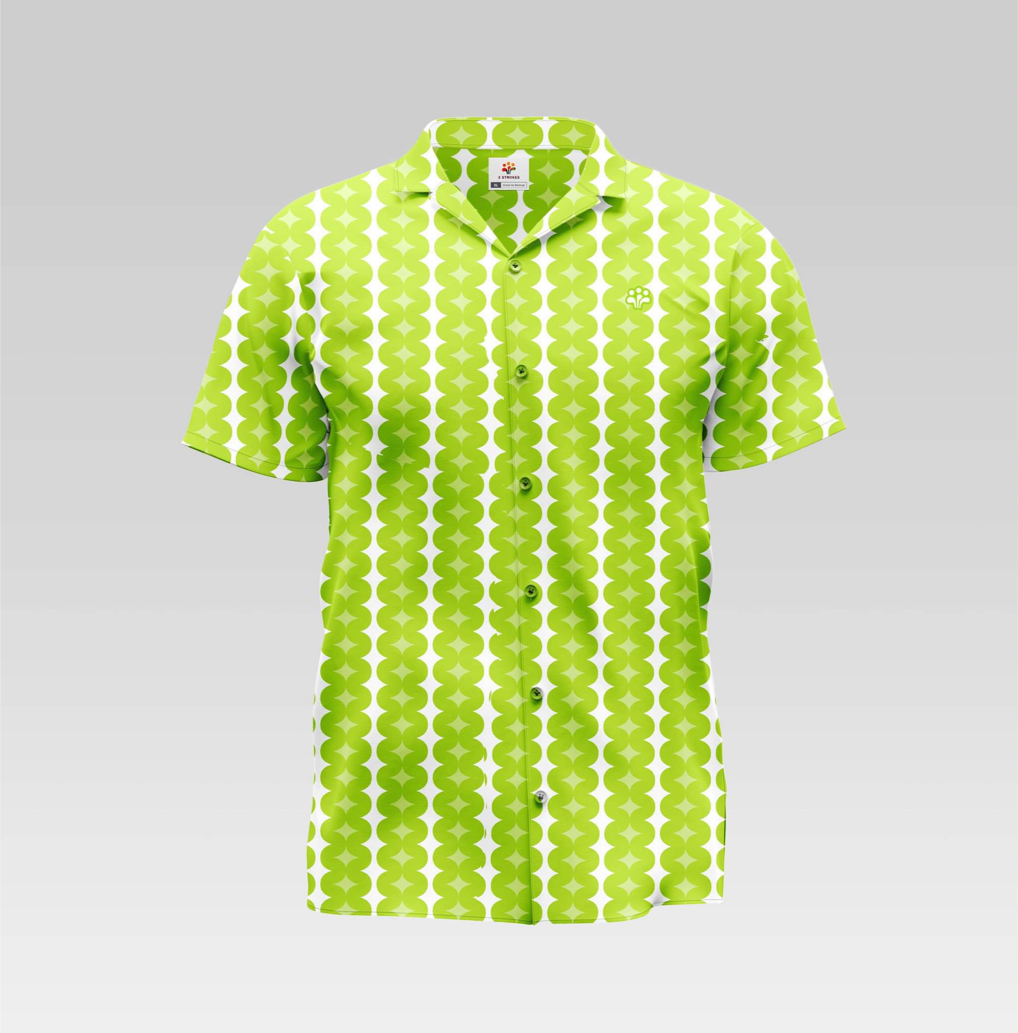 Lime Button-Down