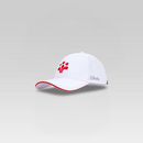 3-Strokes-Performance-Golf-Cap-White-with-Red-Logo-Contrast-Athletic-Hat-Philippines