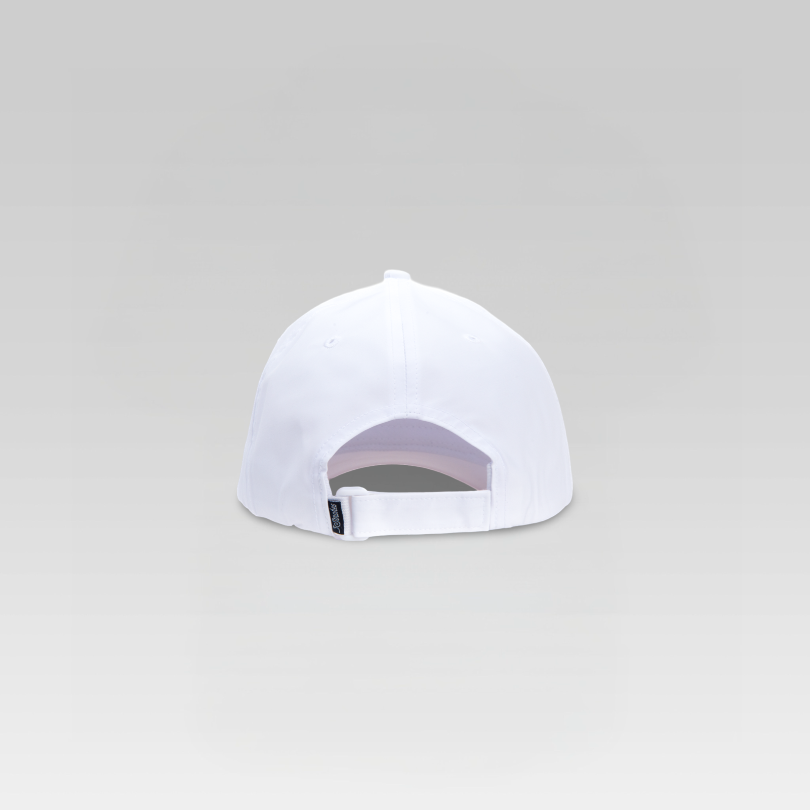 3-Strokes-Performance-Golf-Cap-White-with-Red-Logo-Contrast-Athletic-Hat-Philippines
