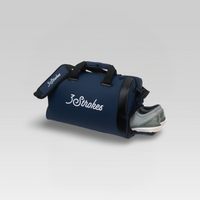 3-Strokes-Premium-Leatherette-Boston-Bag-Navy-Blue-Golf-Duffel-Weekender-Travel-Bag-Philippines