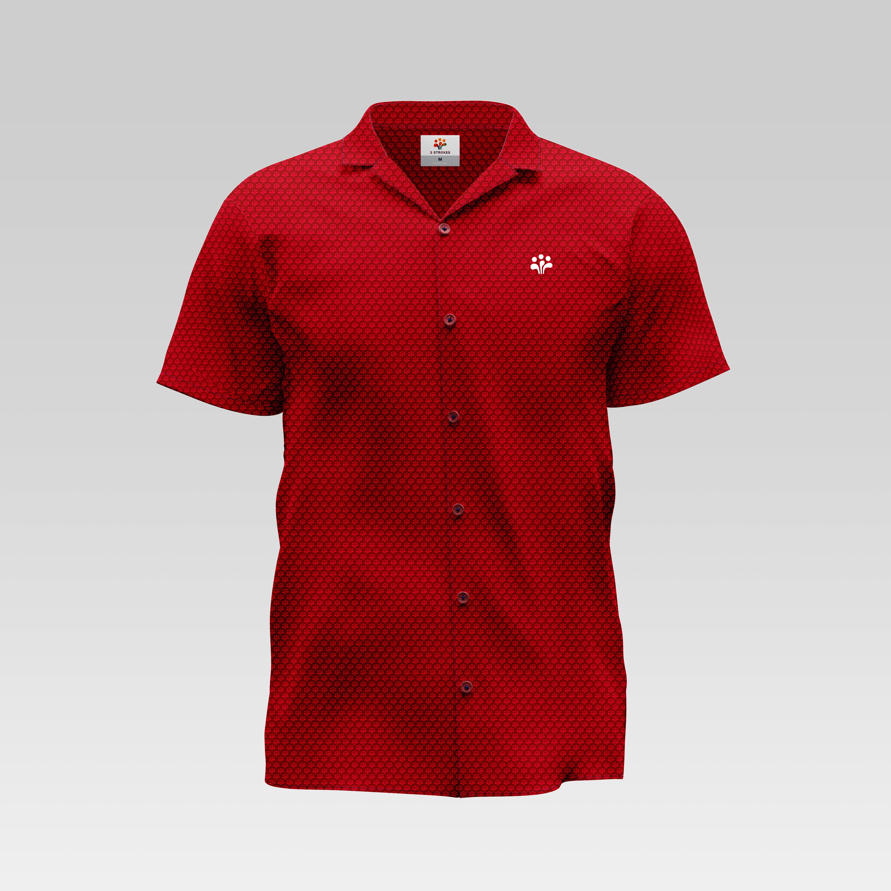 3-Strokes-Red-Logo-Tight-Bricks-Signature-Series-Golf-Button-Down-Philippines