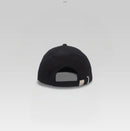 3-Strokes-Script-Logo-Golf-Cap-Black-with-White-Embroidery-Performance-Hat-Philippines