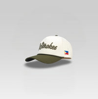 3-Strokes-Script-Logo-Golf-Cap-Olive-Green-Rugged-Lifestyle-Hat-Philippines