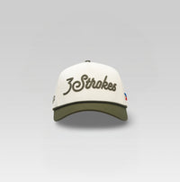 3-Strokes-Script-Logo-Golf-Cap-Olive-Green-Rugged-Lifestyle-Hat-Philippines