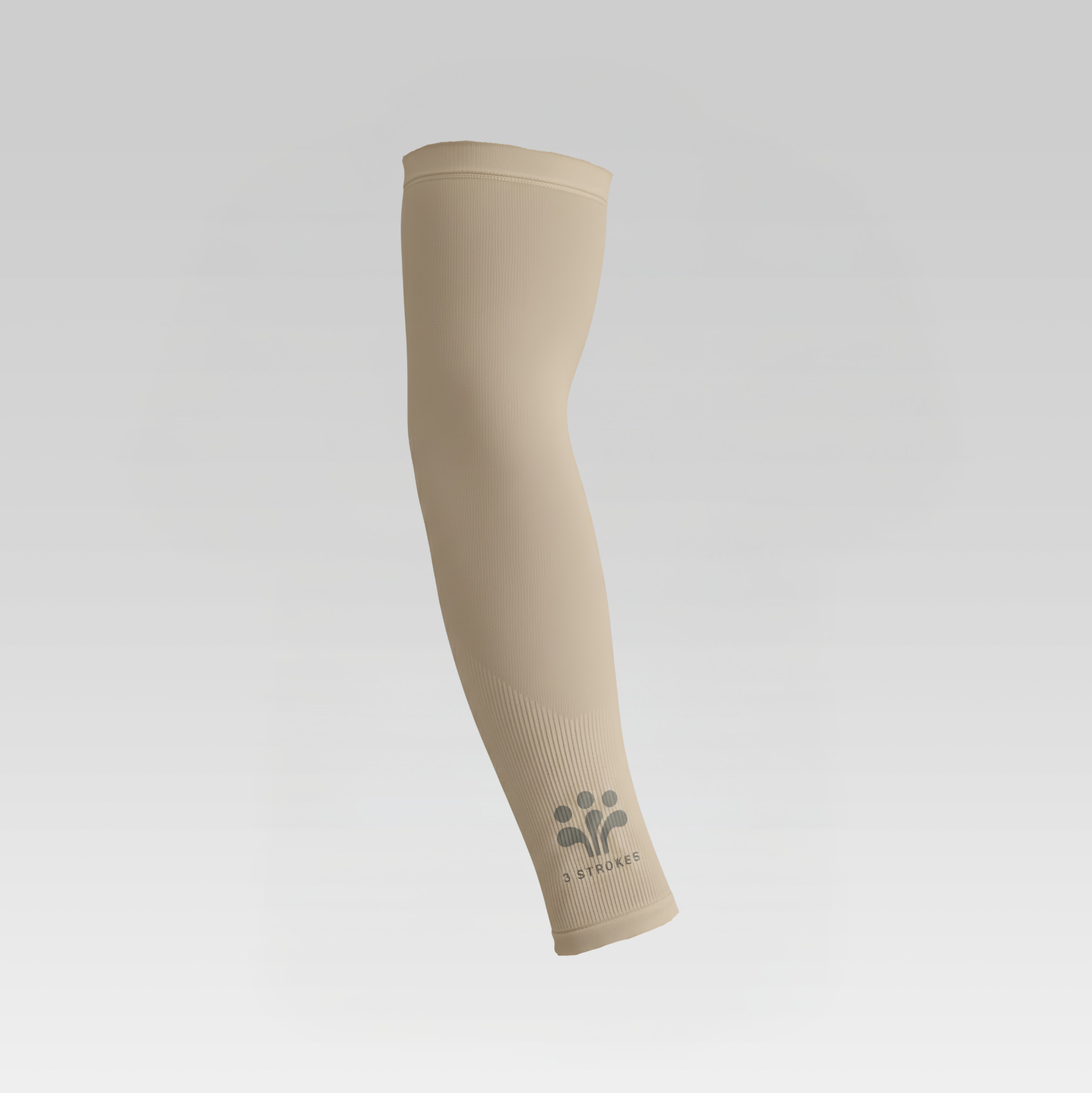 3-Strokes-Signature-Golf-Arm-Sleeves-Beige-Skin-Tone-UV-Protection-Cooling-Philippines