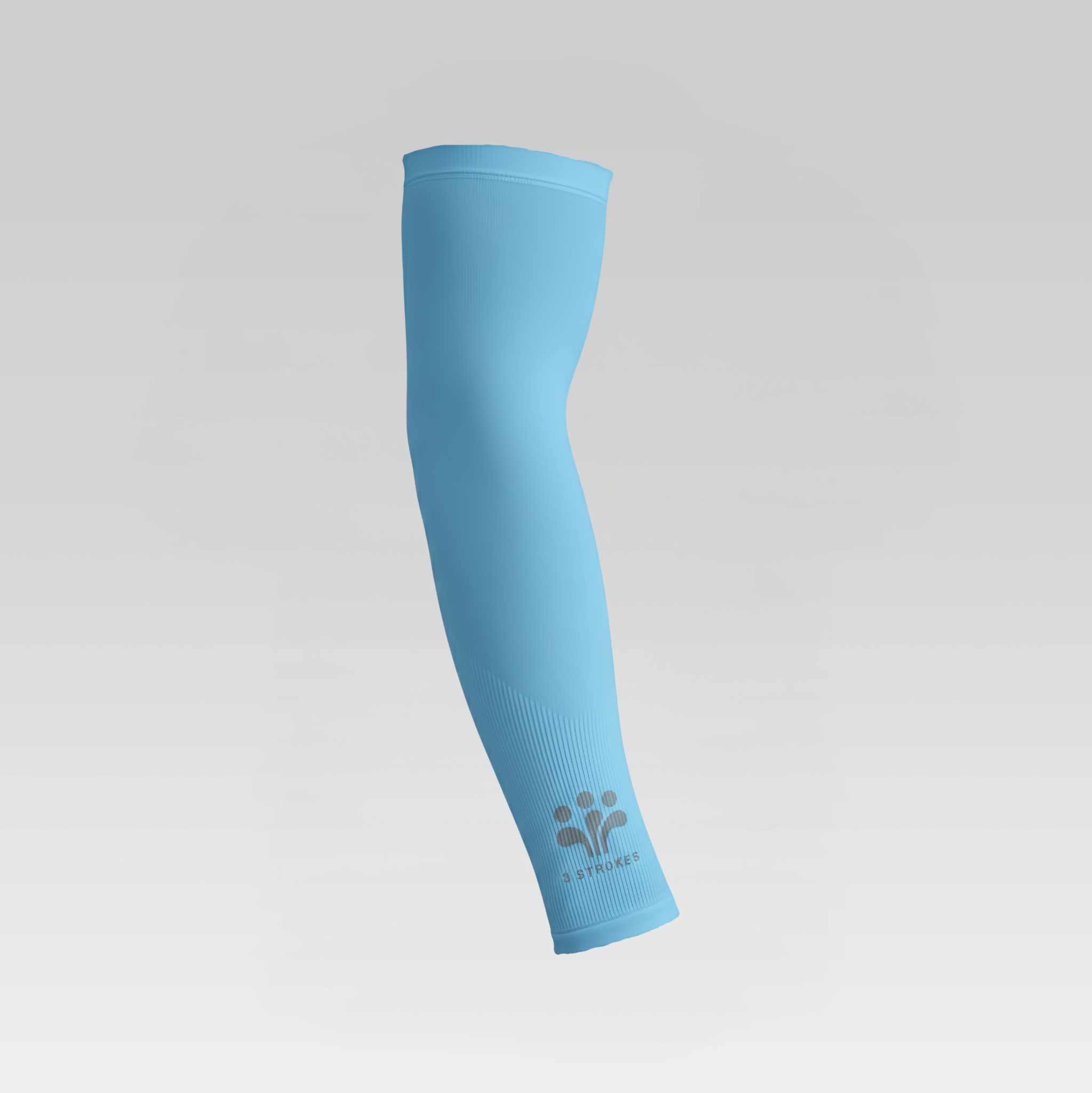 3-Strokes-Signature-Golf-Arm-Sleeves-Sky-Blue-UV-Protection-Cooling-Fabric-Philippines