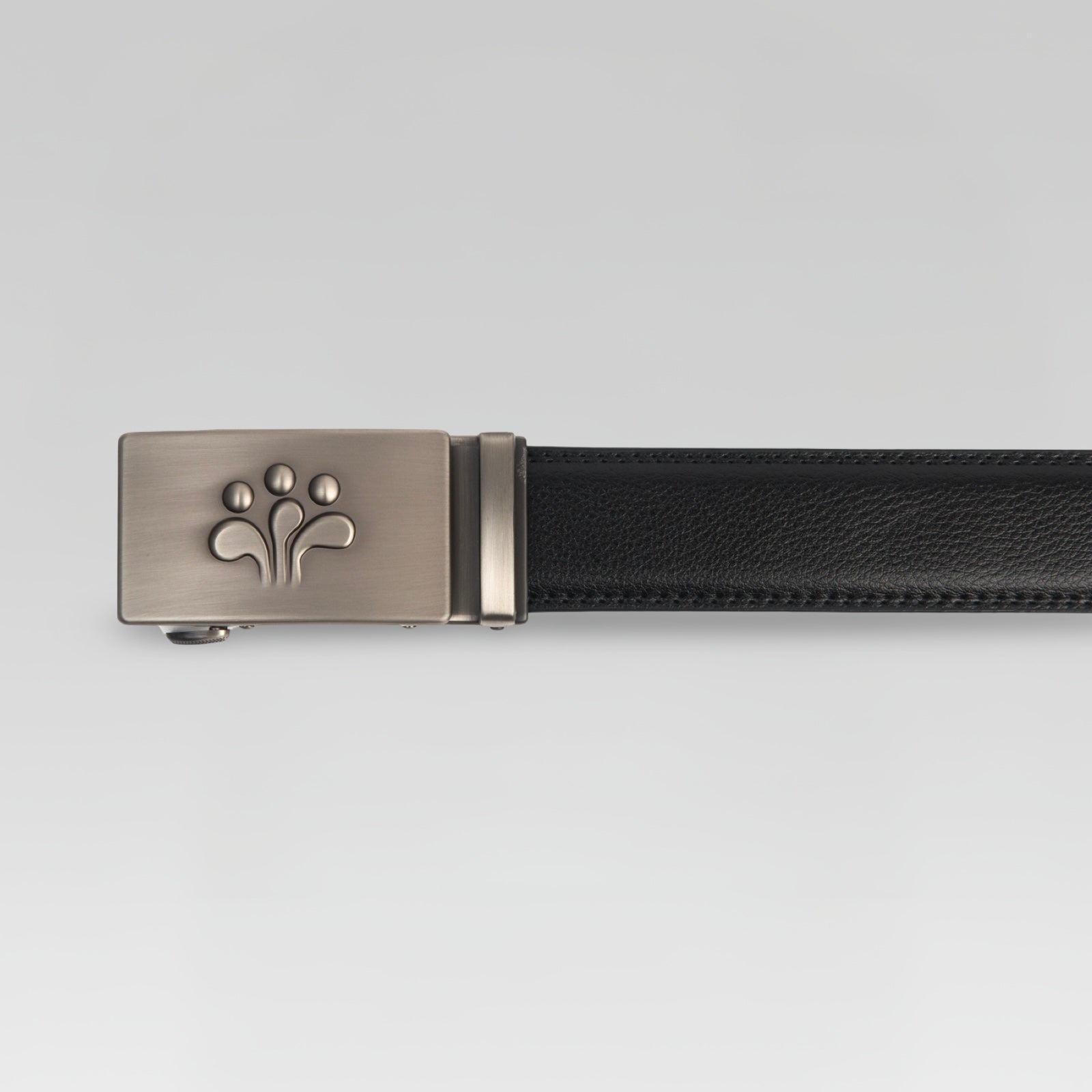 3-Strokes-Signature-Leather-Golf-Belt-Black-Automatic-Ratchet-Buckle-Embossed-Logo-Philippines