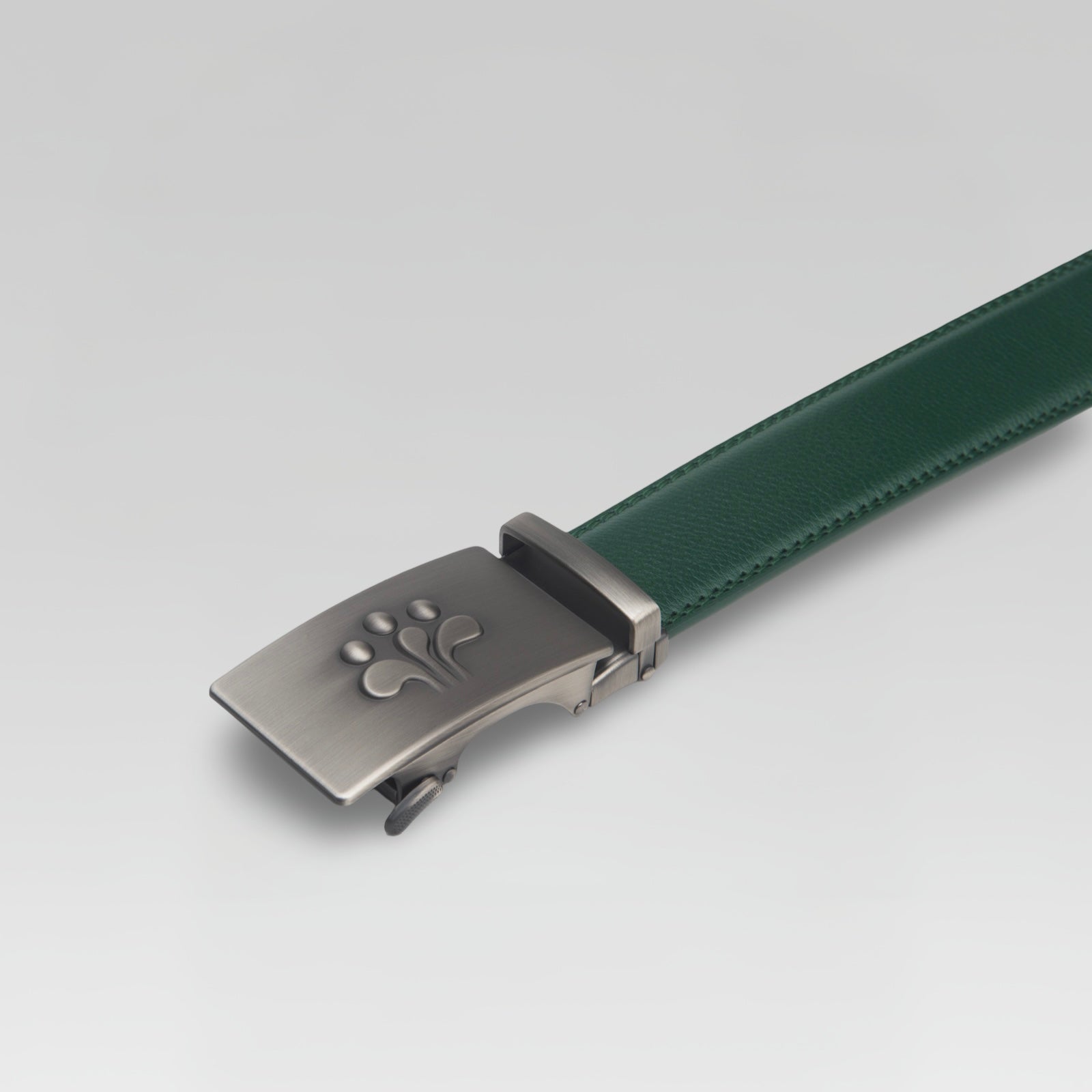 3-Strokes-Signature-Leather-Golf-Belt-DarkGreen-Automatic-Ratchet-Micro-Adjustable-Philippines