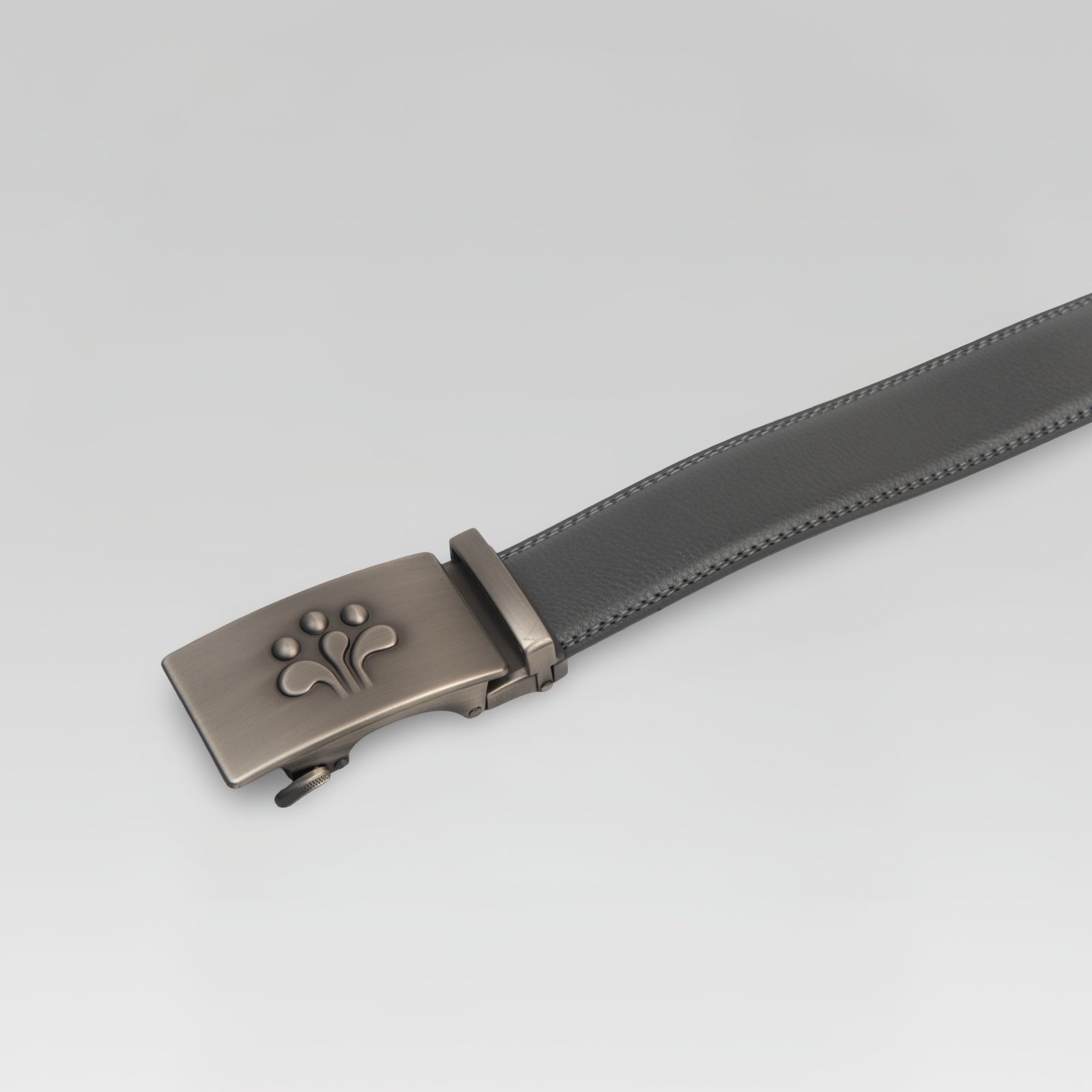 3-Strokes-Signature-Leather-Golf-Belt-Gray-Automatic-Ratchet-Micro-Adjustable-Philippines