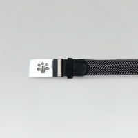 3-Strokes-Stretch-Braided-Golf-Belt-Black-and-White-Pattern-Performance-Elastic