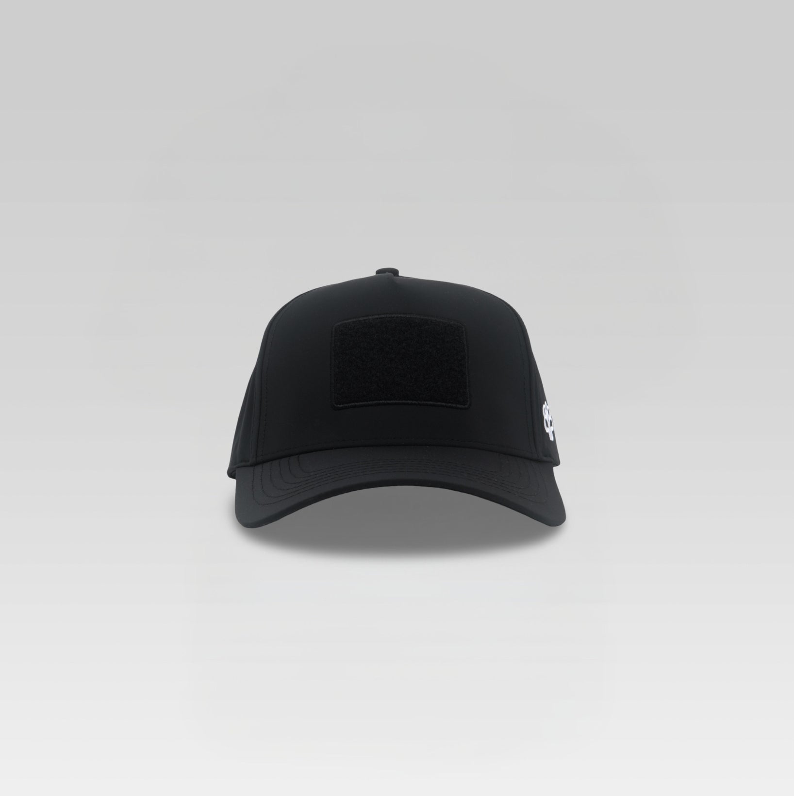 3-Strokes-Velcro-Front-Dryfit-5-Panel-Golf-Cap-Moisture-Wicking-Customizable-Patch-Hat-Philippines-Black-1