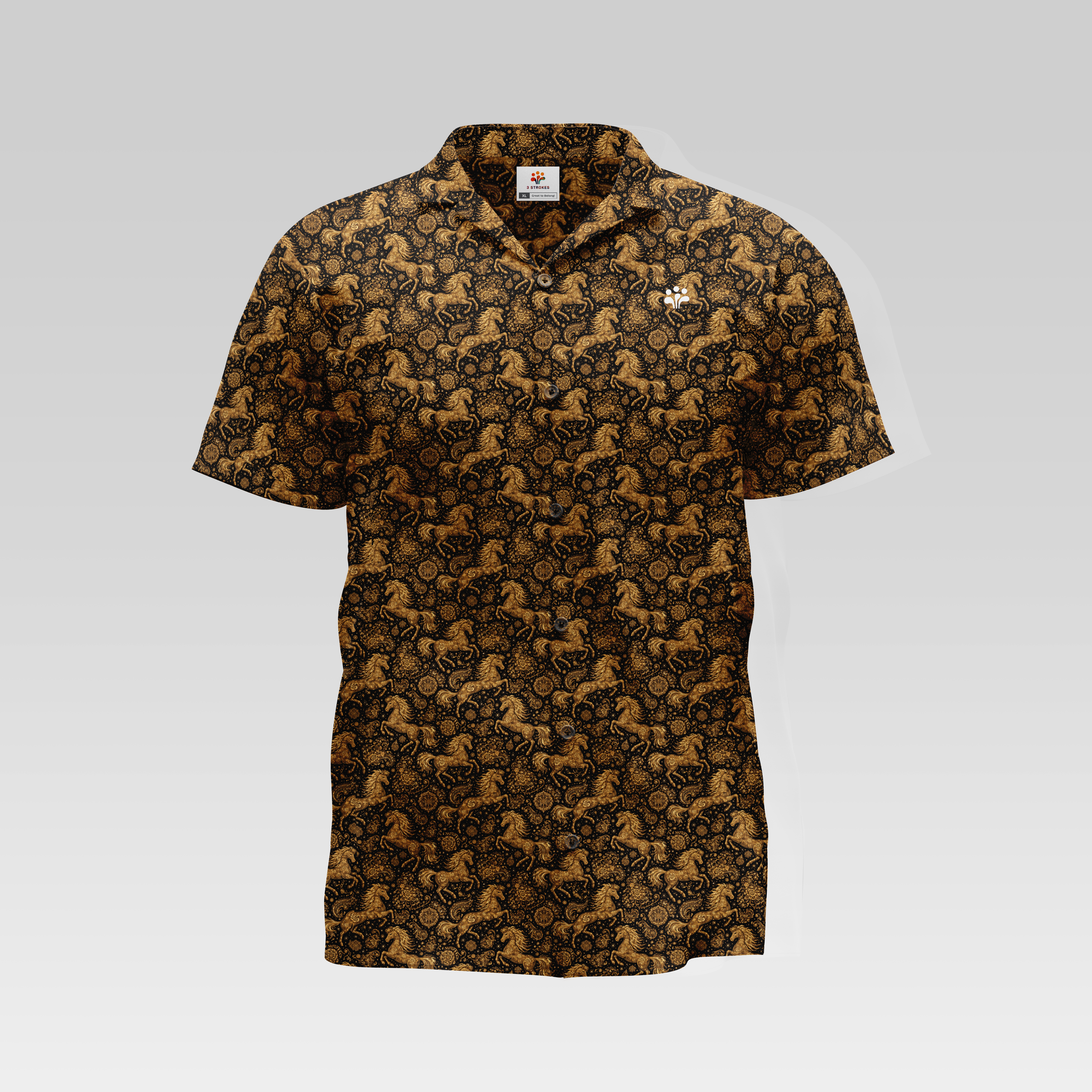 The Ornamental Horse Button Down Shirt