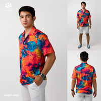 Cosmos Button-Down