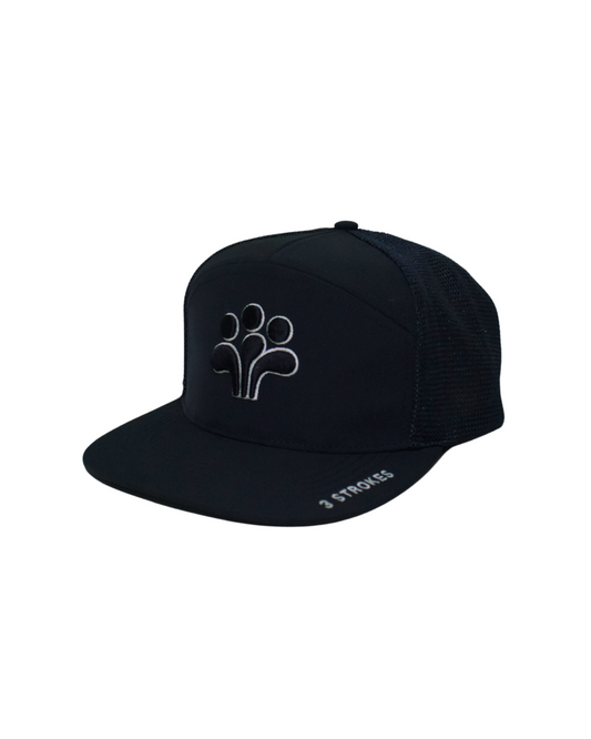 Logo 7-Panel Soft Mesh Trucker Cap