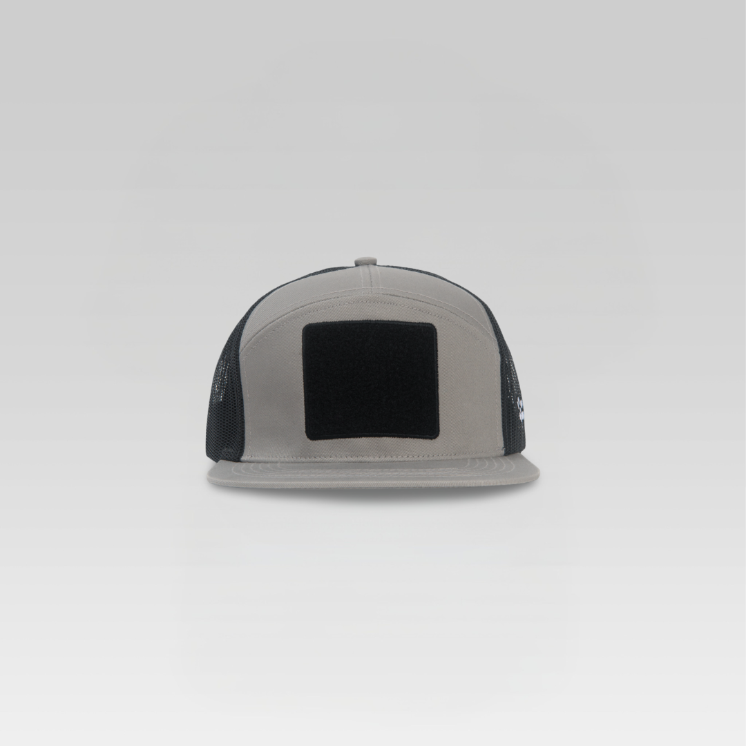 Velcro 7-Panel Trucker Cap
