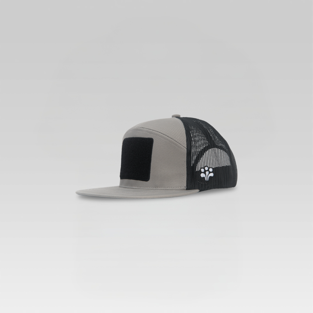 Velcro 7-Panel Trucker Cap