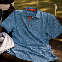 Triangle Mosaic Performance Polo Shirt