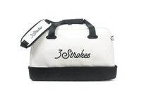 3 Strokes Leatherette Boston Bag
