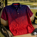 Speckled Gradient Performance Polo Shirt