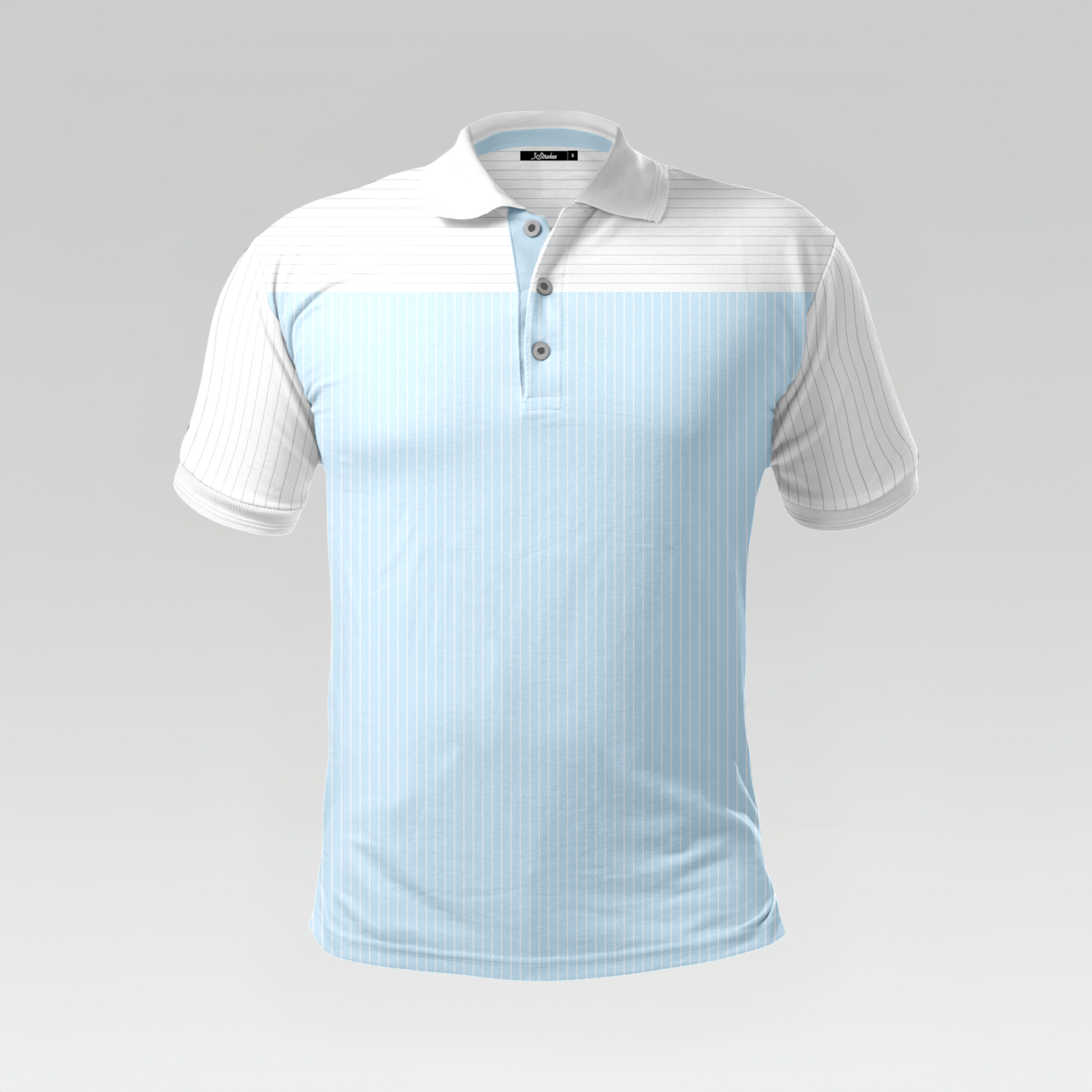 Pinstripe Polo Shirt