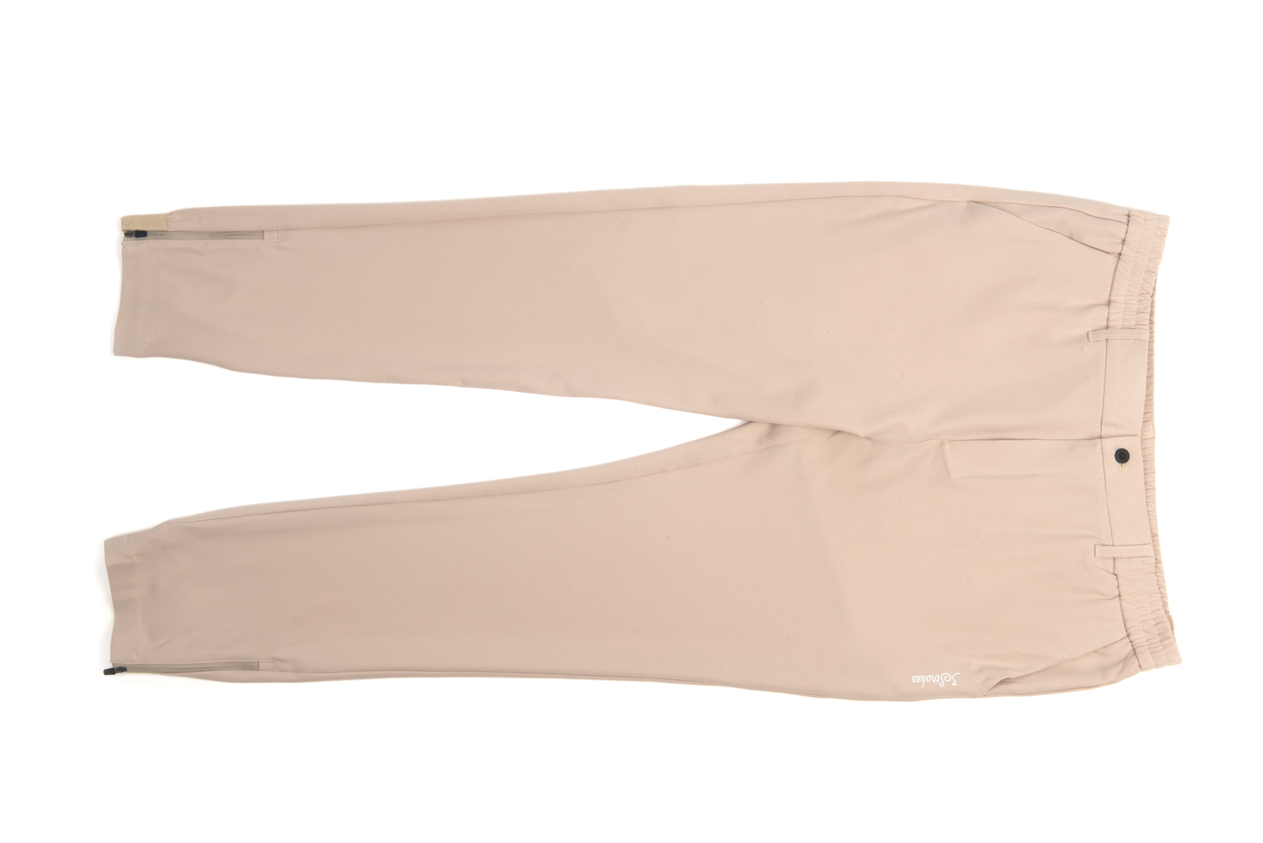 3 Strokes Ankle Zipper Pants