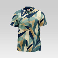 Retro Foliage Tropical Button Down