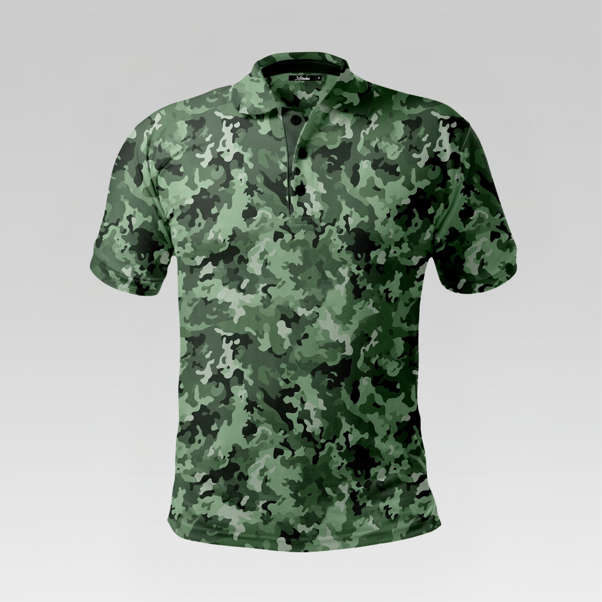 Forest Camo Pro Polo Shirt