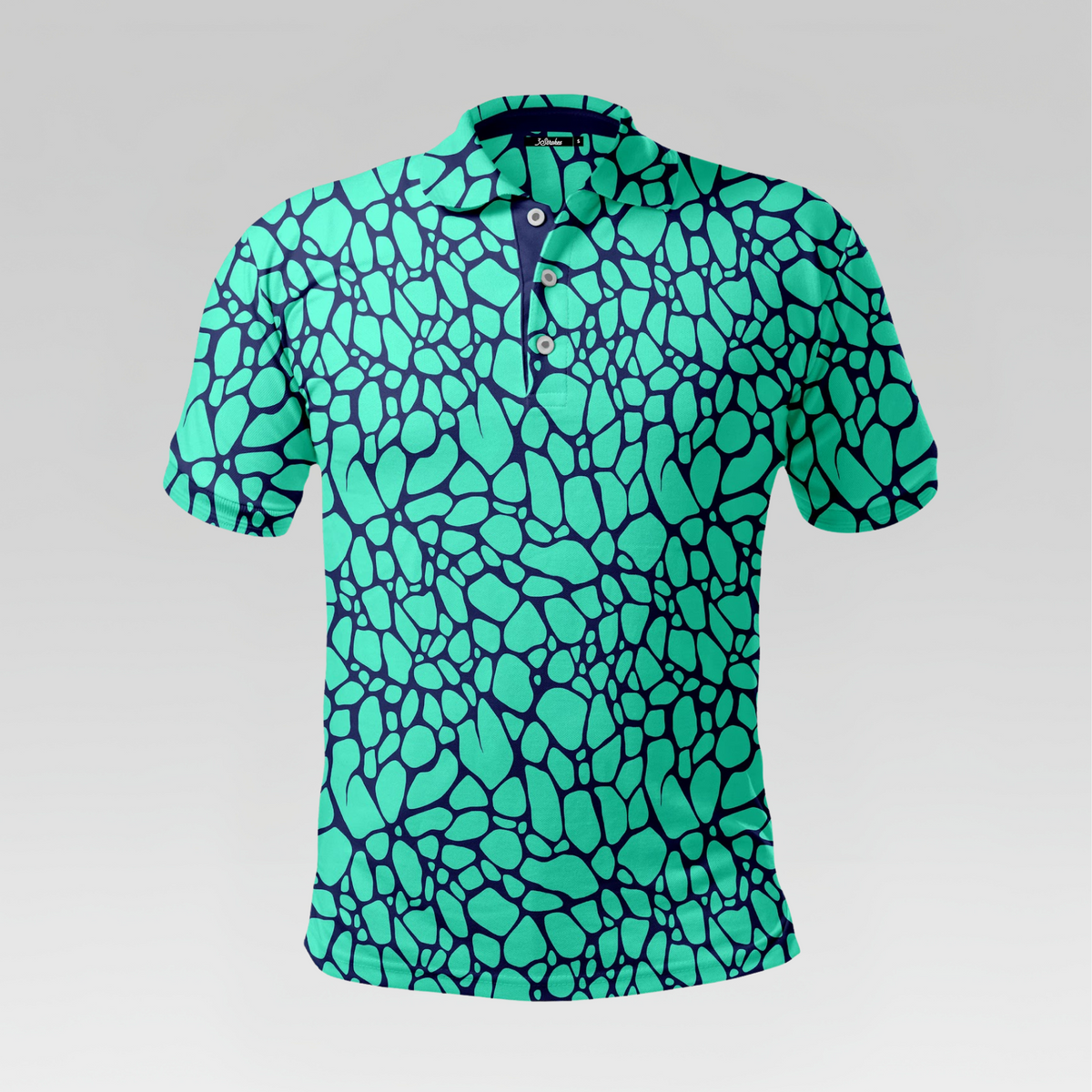 Mint Mosaic Pro Polo Shirt