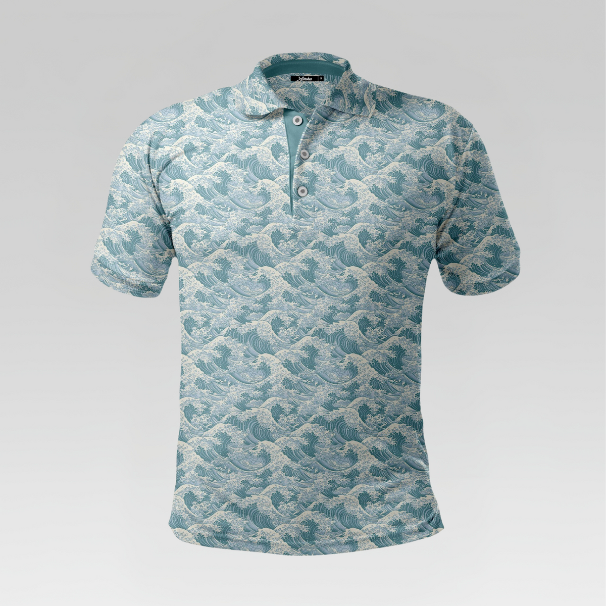 Ocean Wave Pro Polo Shirt